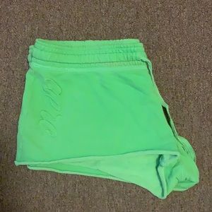 Aeropostale lime green shorts